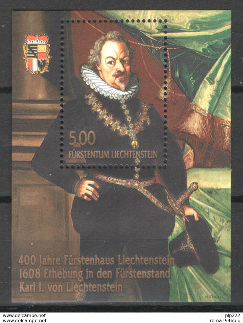 Liechtenstein 2008 Unif. BF22A **/MNH VF - Blocs & Feuillets