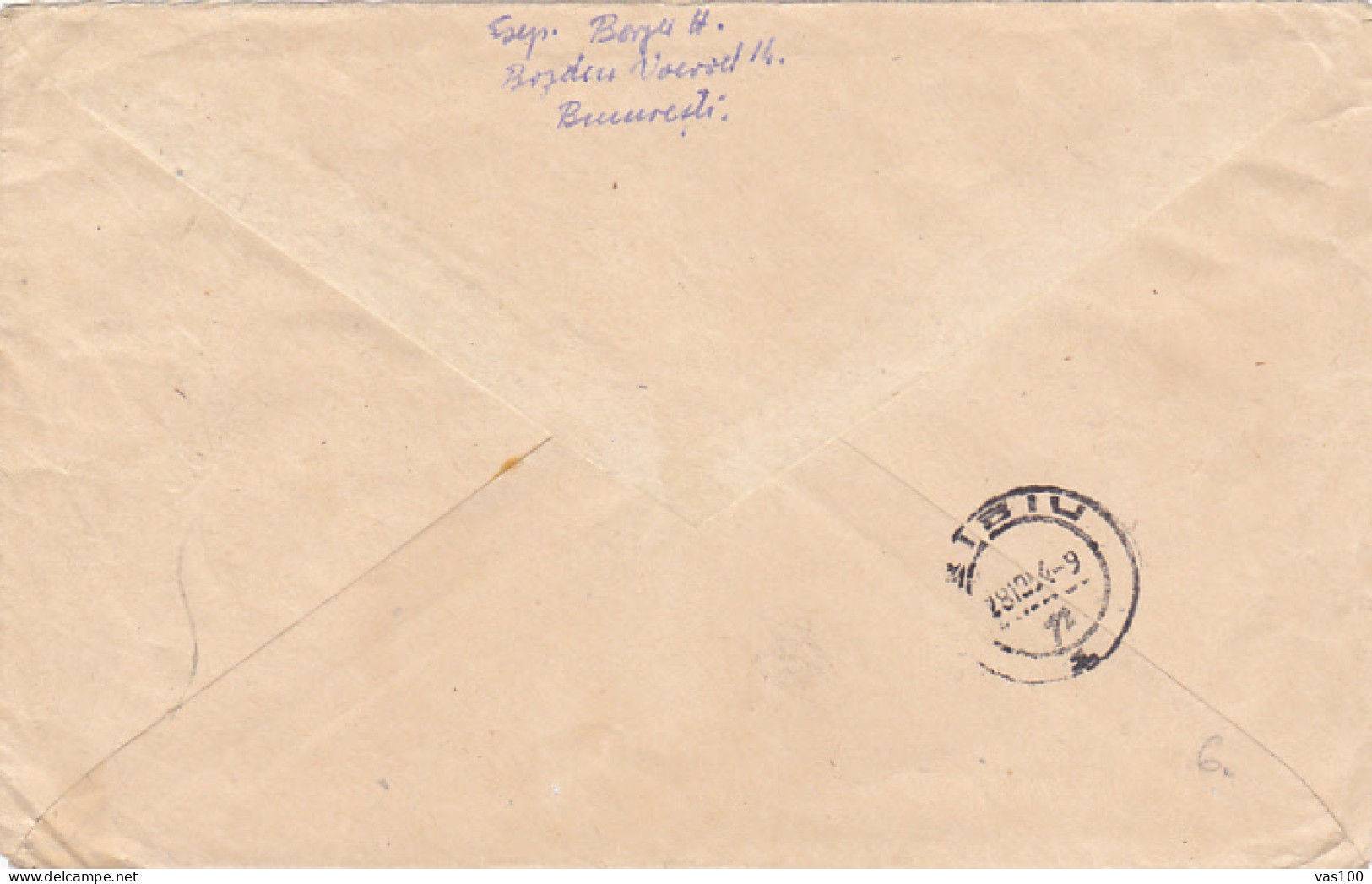 CHINESE CULTURE WEEK, STAMP ON COVER, 1954, ROMANIA - Brieven En Documenten