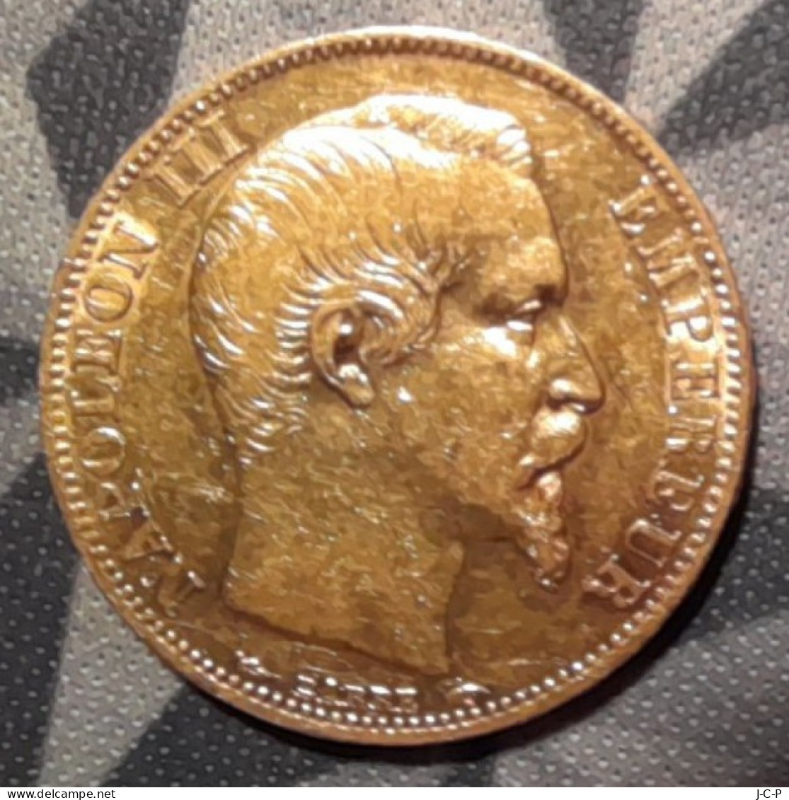 20 Francs Napoléon III Tête Nue 1854 A - 20 Francs (goud)
