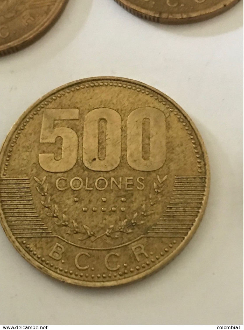 COSTA RICA Lot De7 Pièces Années 1994 à 2003 - Sonstige – Amerika