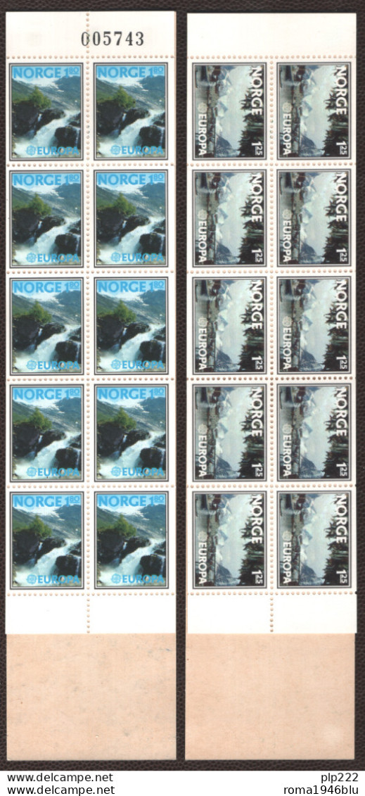 Norvegia 1977 Unif.L698/99 **/MNH VF - Carnets