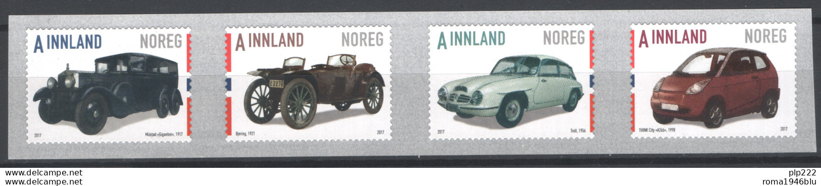 Norvegia 2017 Unif.1896/99 **/MNH VF - Unused Stamps