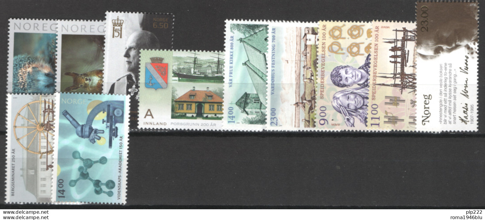 Norvegia 2007 7 Emissioni/issues **/MNH VF - Nuovi