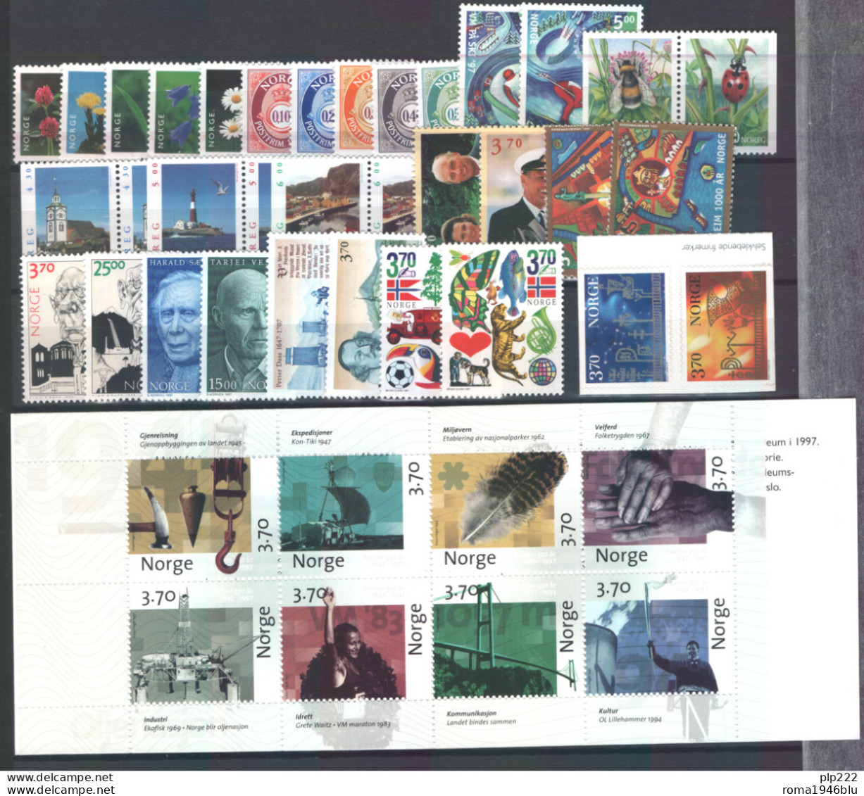 Norvegia 1997 Annata Completa / Complete Year Set **/MNH VF - Años Completos