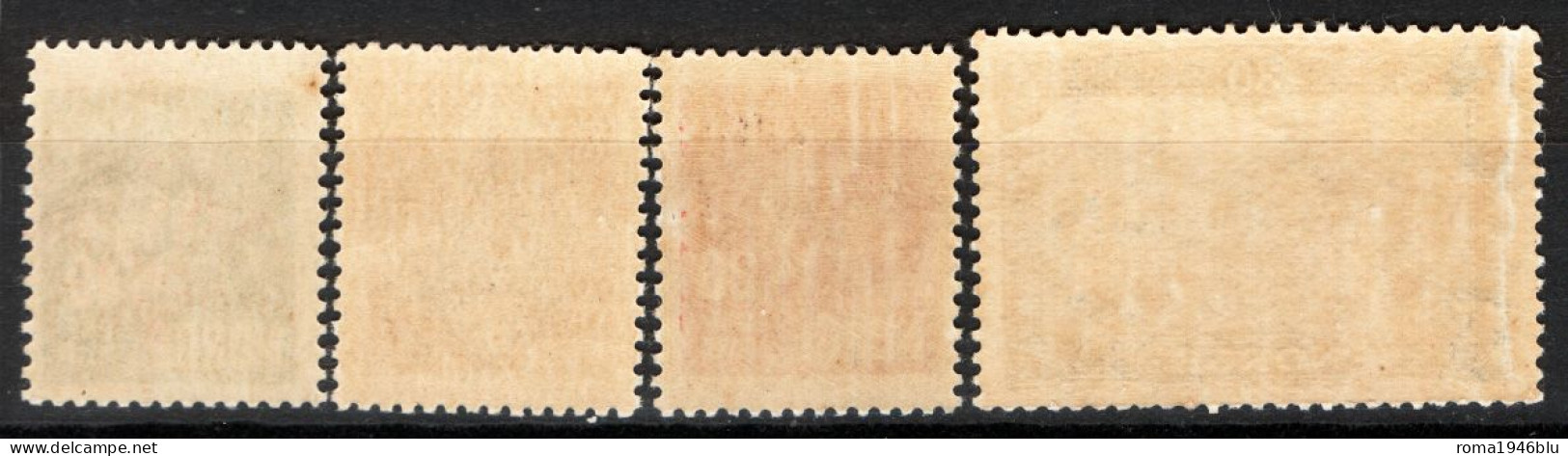 Norvegia 1930 Unif.147/50 **/MNH VF/F - Unused Stamps