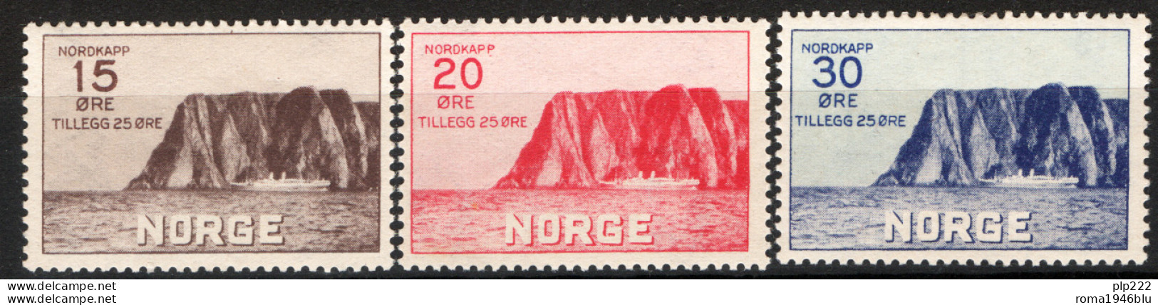 Norvegia 1930 Unif.151/53 **/MNH VF/F - Ungebraucht