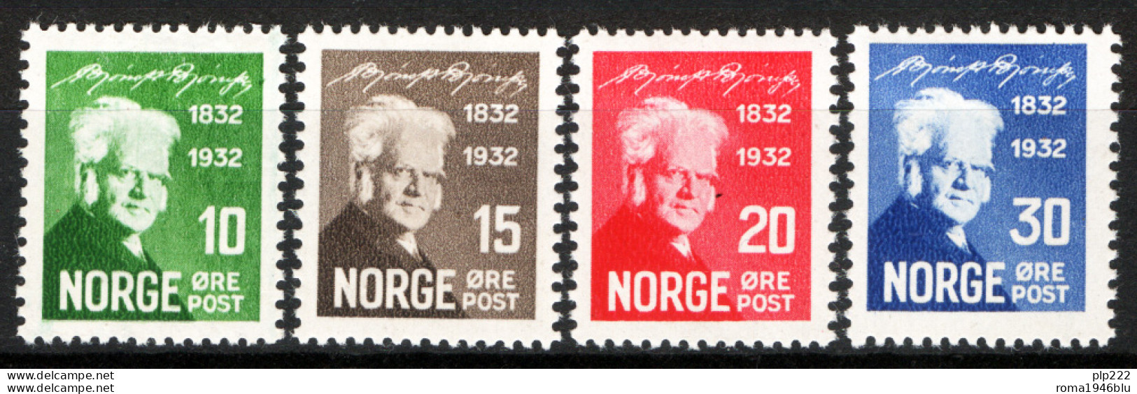 Norvegia 1932 Unif.155/58 **/MNH VF/F - Unused Stamps