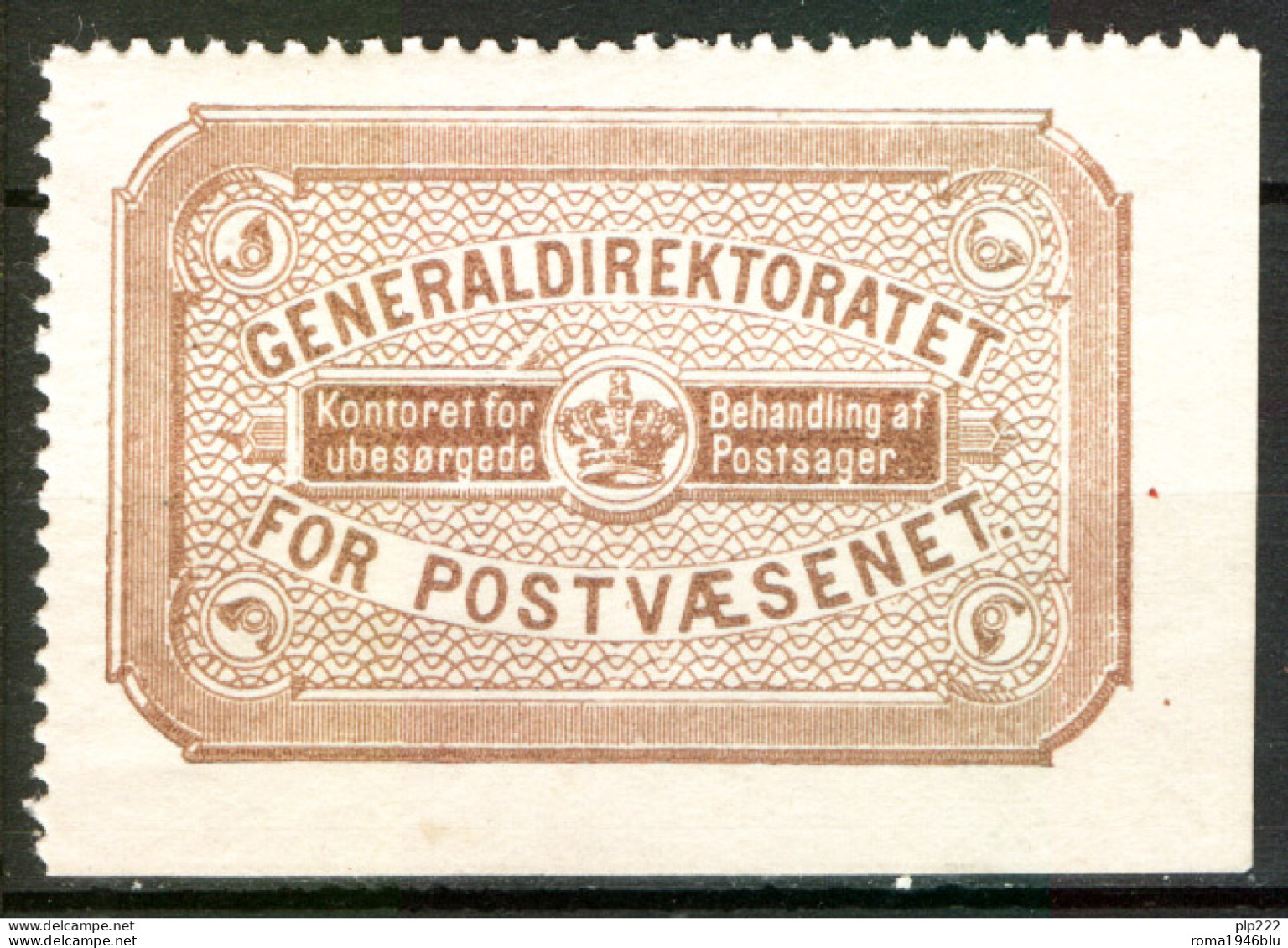 Danimarca 1890 Ritorno Unif.2b **/MNH VF/F - Dienstzegels