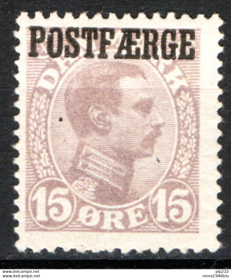 Danimarca 1919 Pacchi Postali Unif.2 */MH VF/F - Paketmarken