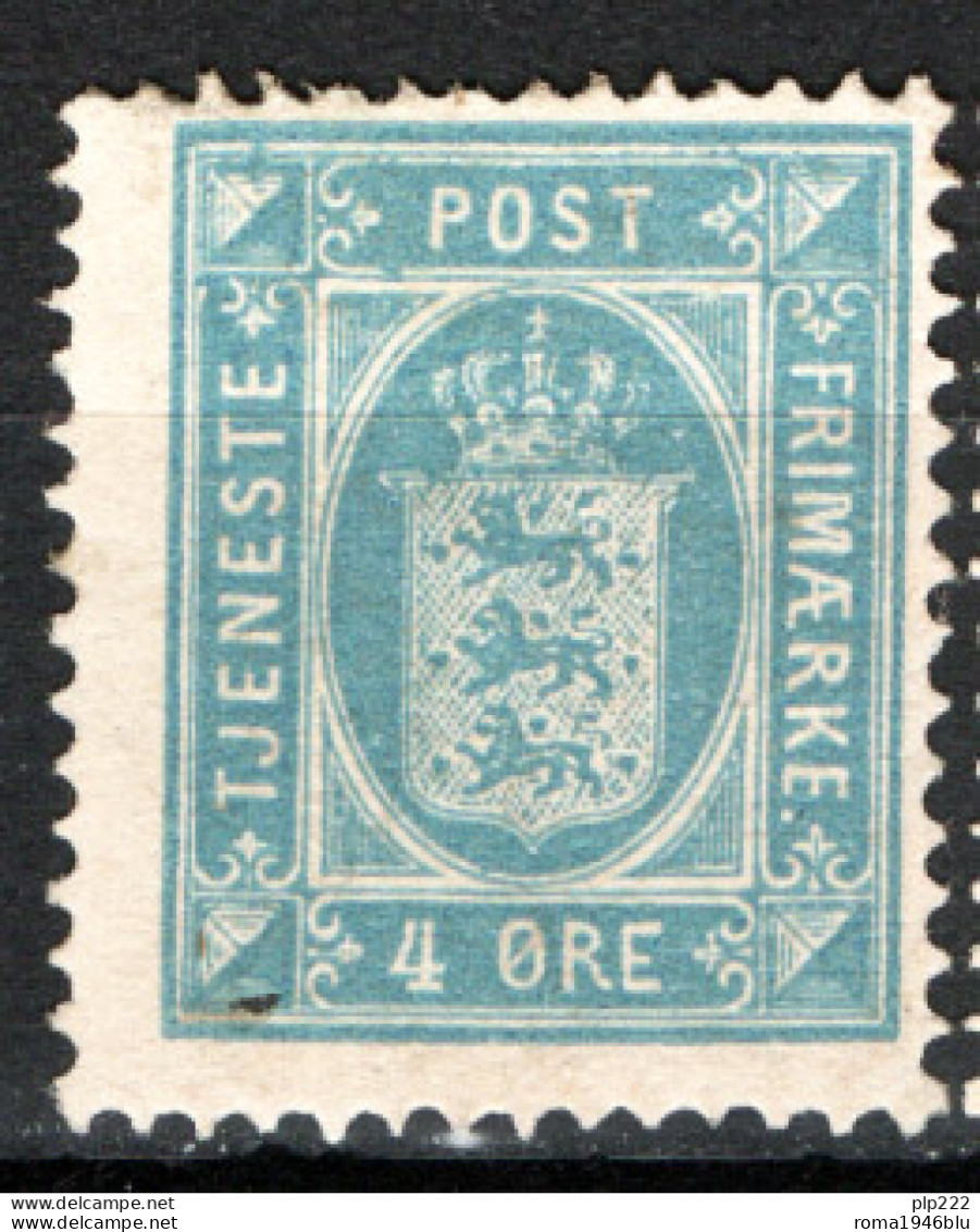 Danimarca 1896 Servizio Unif.6a */MLH VF/F - Dienstzegels