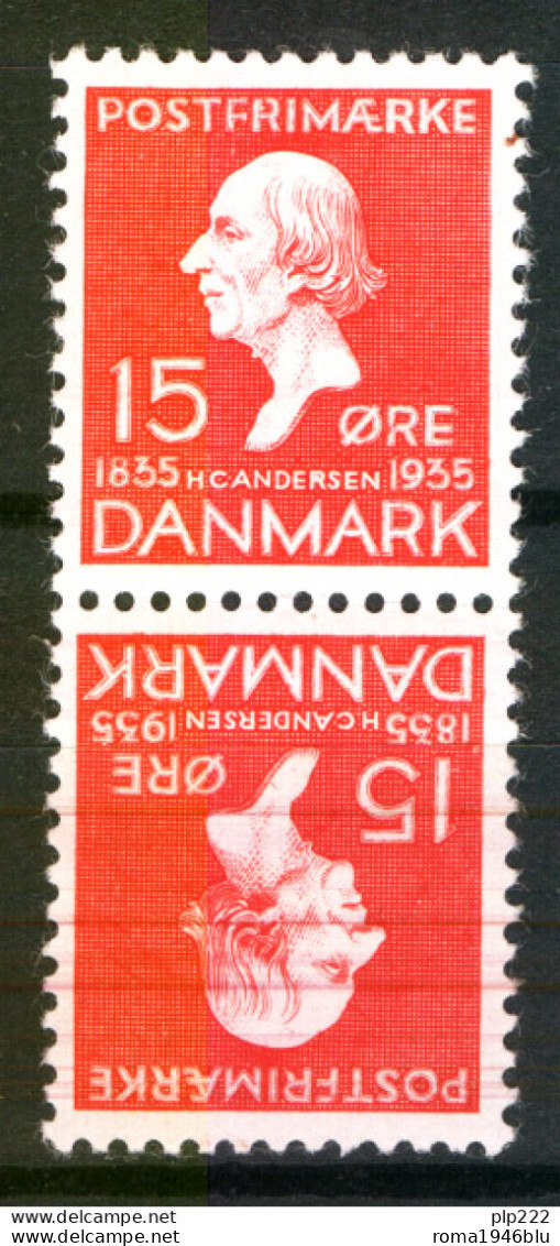 Danimarca 1935 Unif.232 Tete Beche */MH VF/F - Unused Stamps