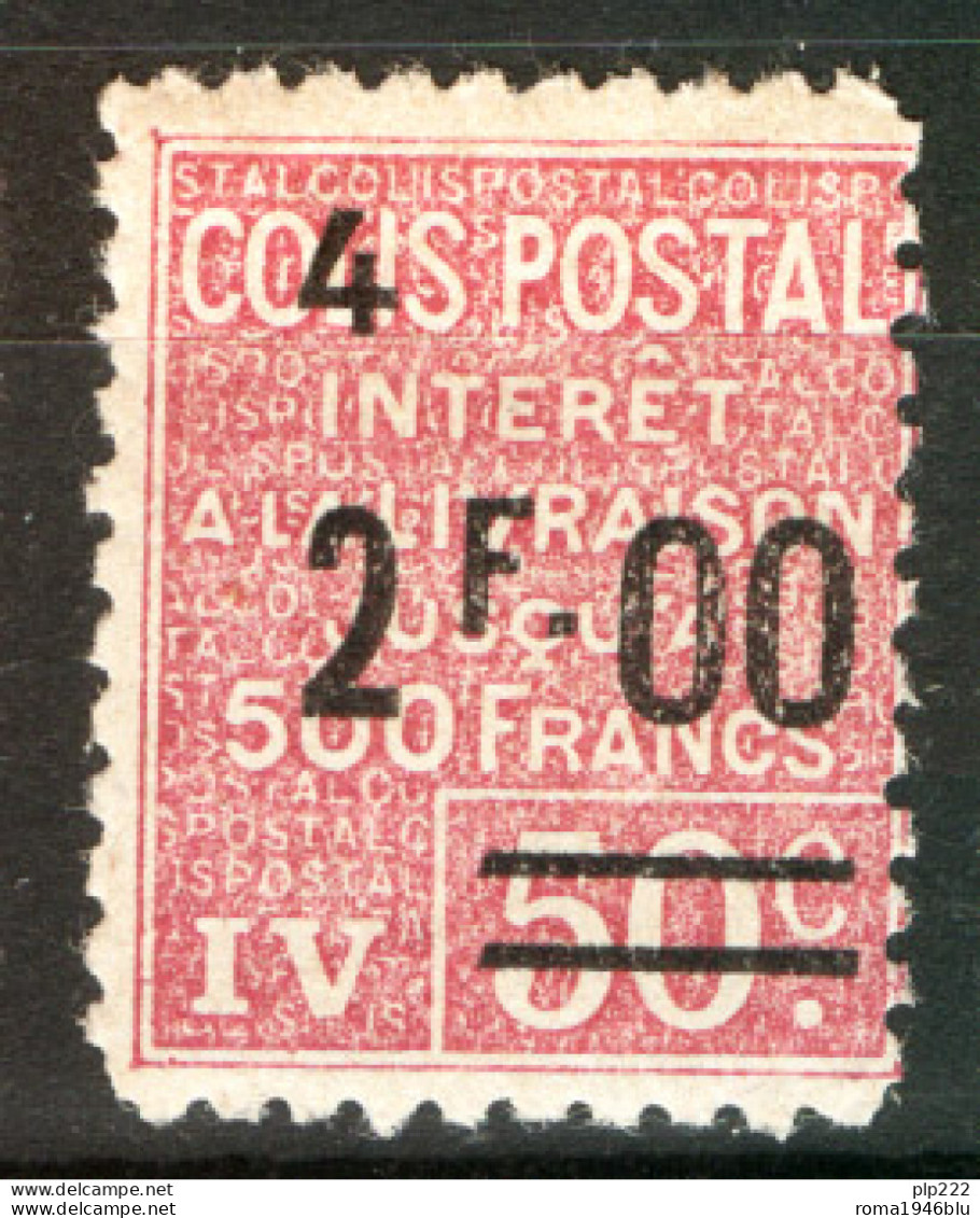 Francia 1926 Pacchi Postali Unif.75 */MVLH VF/F - Neufs