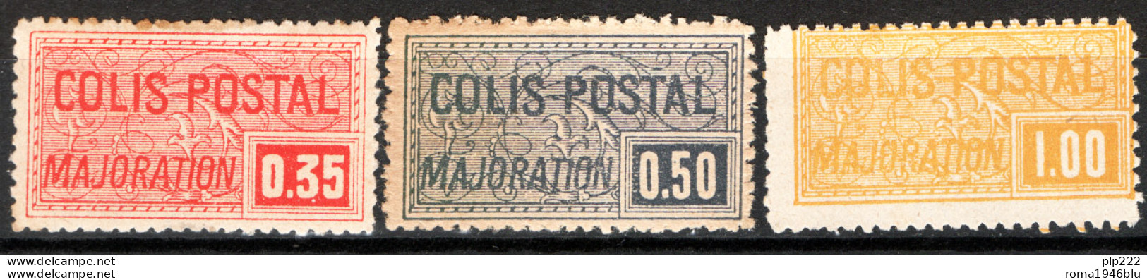 Francia 1918 Pacchi Postali Unif.20/22 */MLH VF/F - Ongebruikt