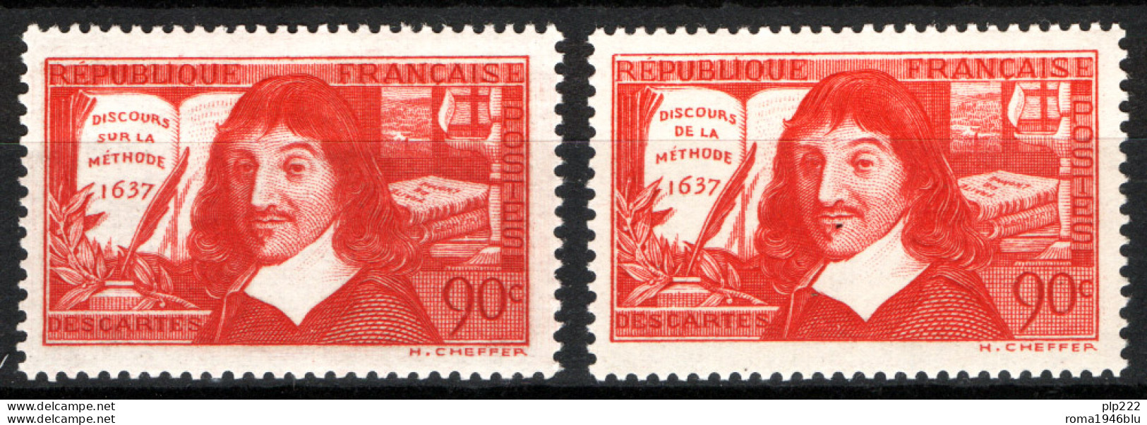 Francia 1937 Unif.341/42 **/MNH VF/F - Unused Stamps