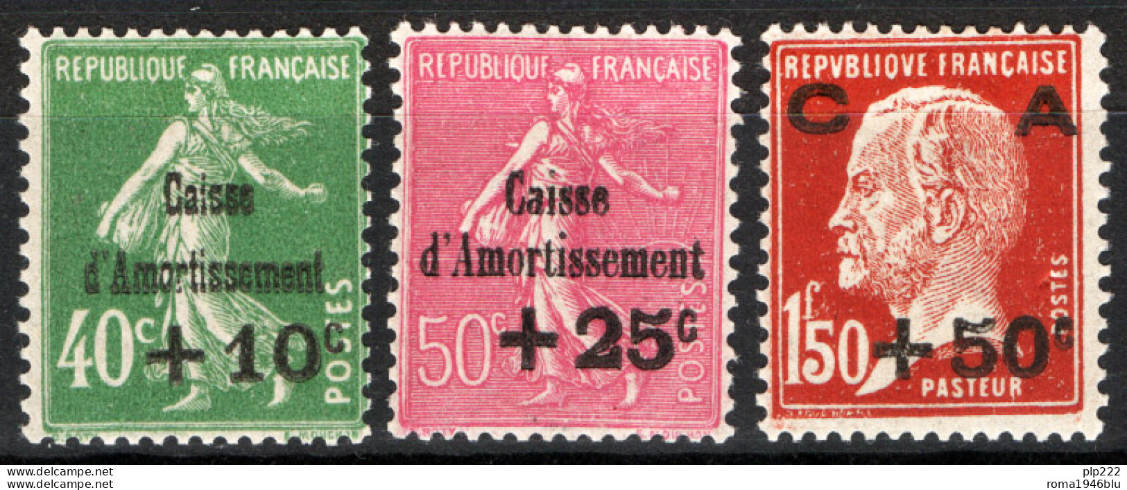 Francia 1929 Unif.253/55 */MH VF/F - Unused Stamps