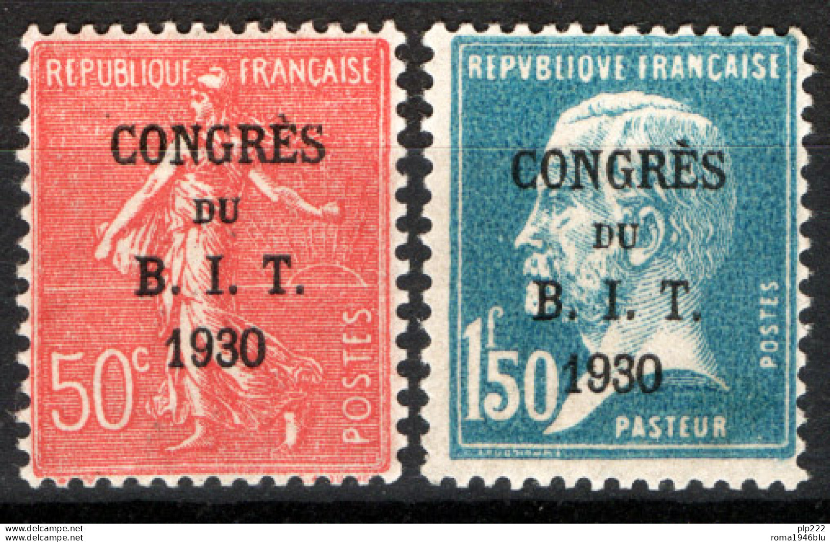 Francia 1930 Unif.264/65 */MH VF/F - Unused Stamps