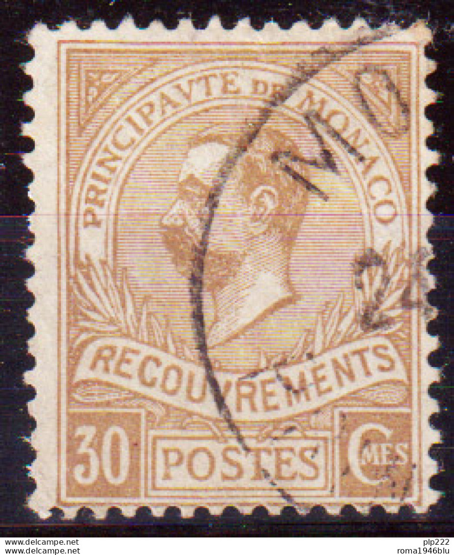 Monaco 1910 Segnatasse Unif.10 O/used VF/F - Strafport