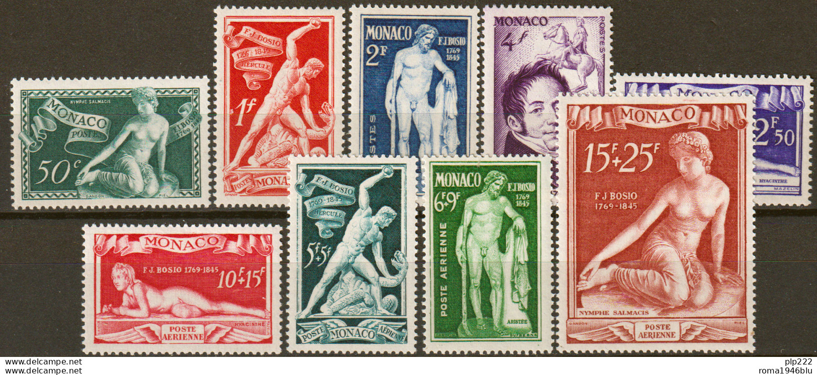 Monaco 1948 Unif.314/18+A28/31 */MH VF/F - Ungebraucht