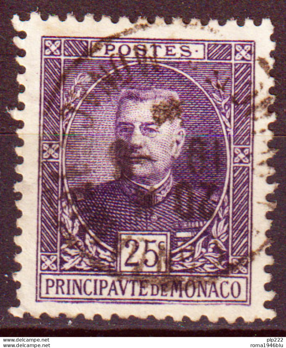 Monaco 1923 Unif.68a O/Used VF/F - Oblitérés