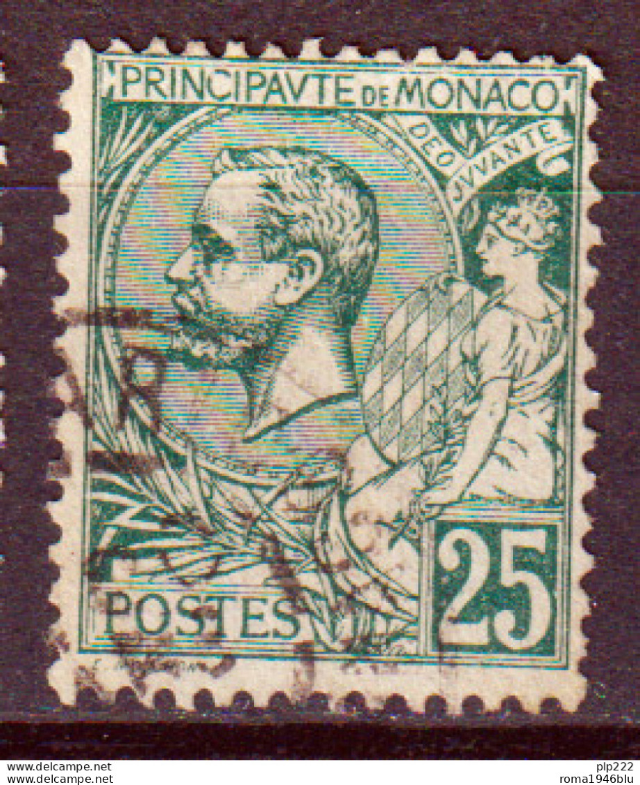 Monaco 1891 Unif.16 O/Used VF/F - Oblitérés