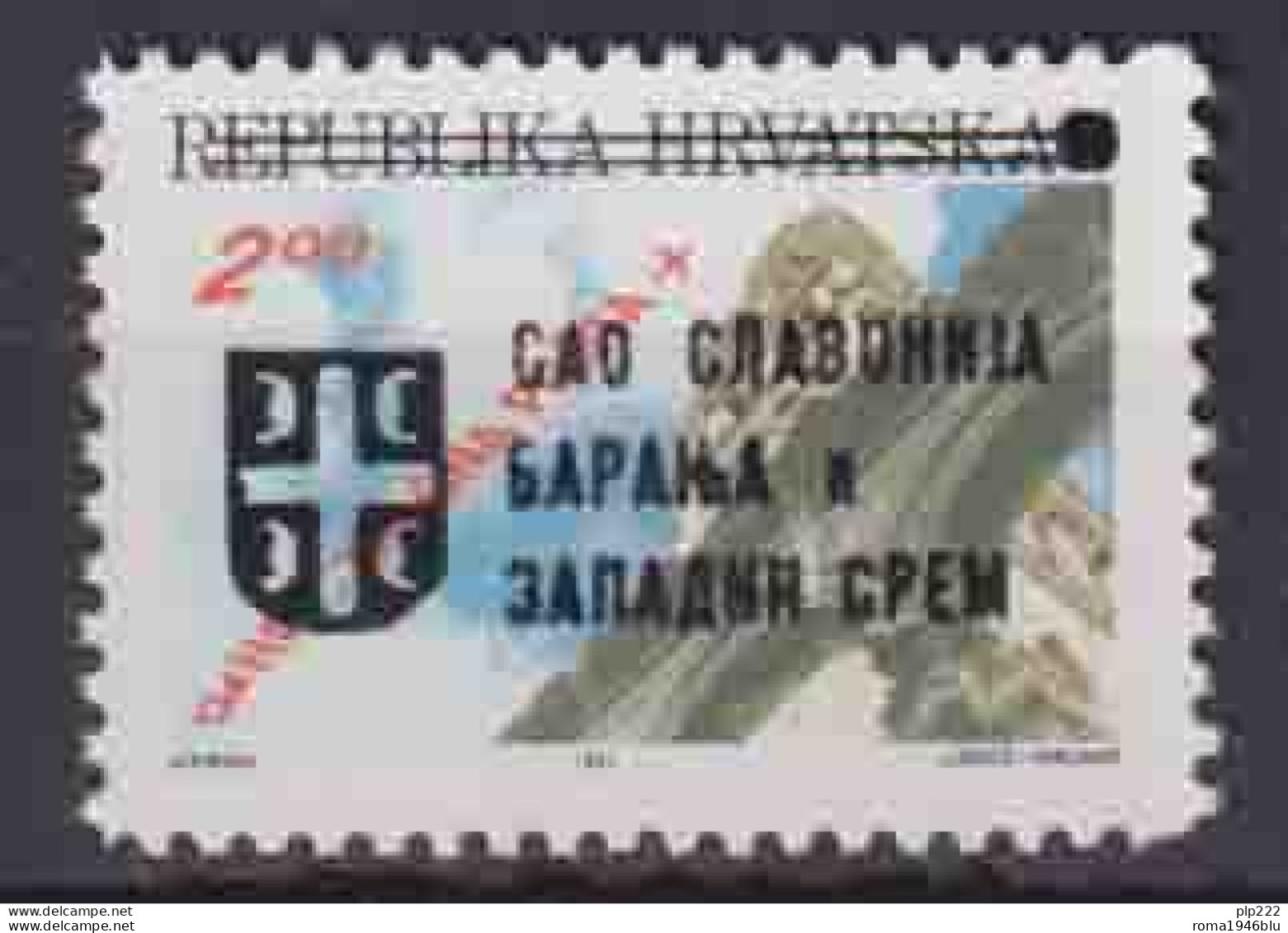 Repubblica Serba Di Krajina 1991 Unif.1 **/MNH VF - Serbien