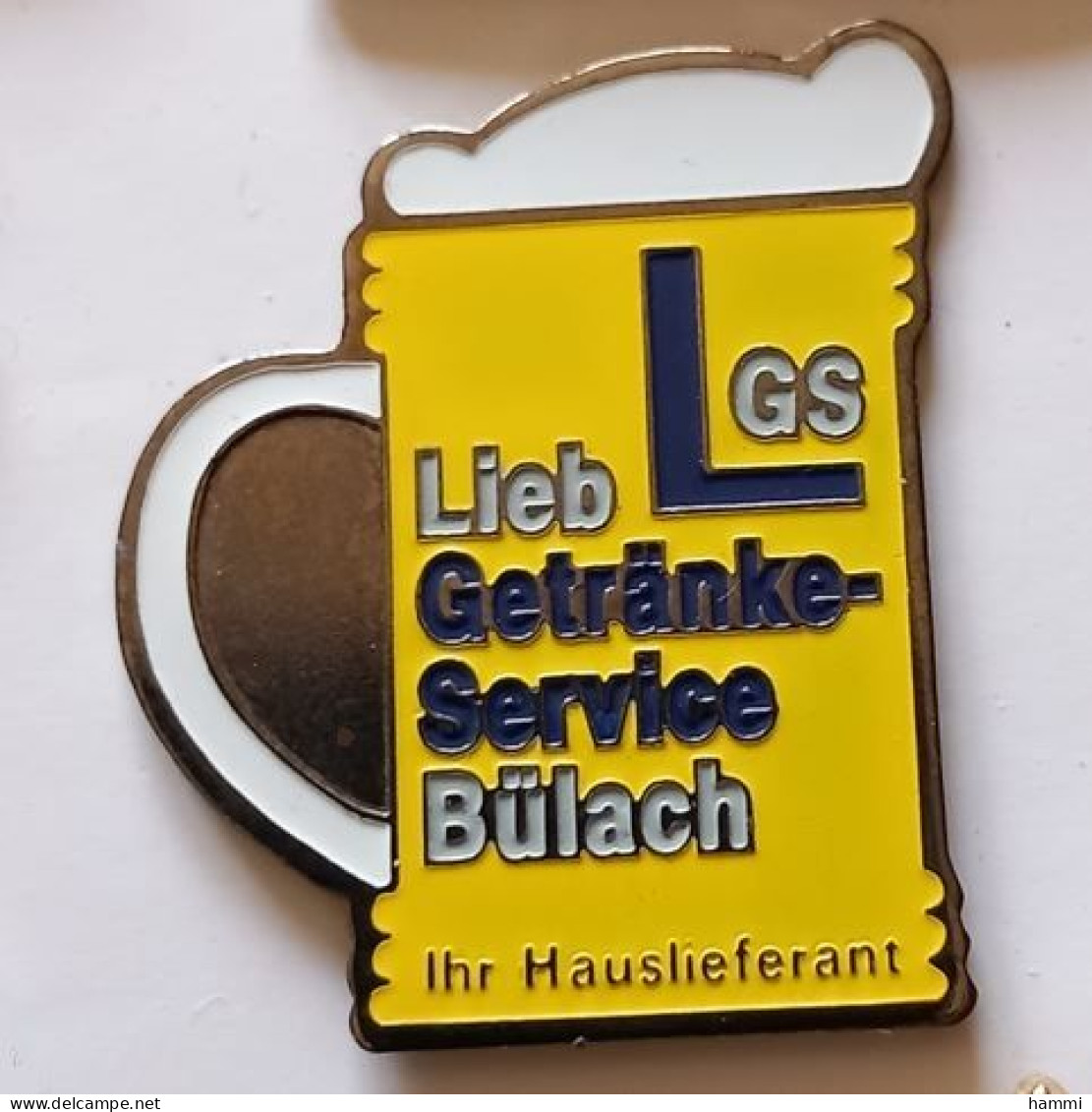 YY375 Pin's Chope Bière Beer Bülach Suisse Ihr Hausieferant Achat Immédiat - Bière