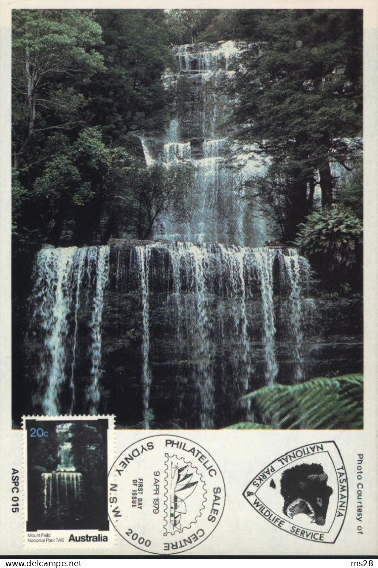 Australia MaxiCard Sc 706  Mount Field National Park - Covers & Documents