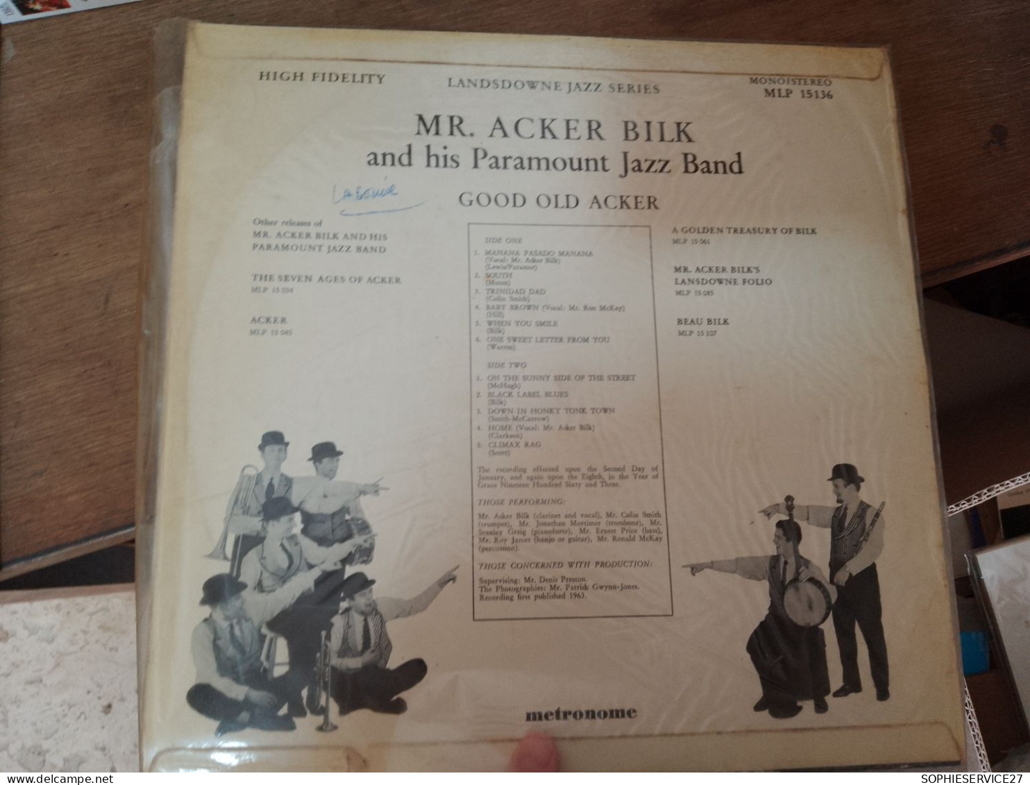 134 //  MR ACKER BILK / GOOD OLD ACKER - Jazz