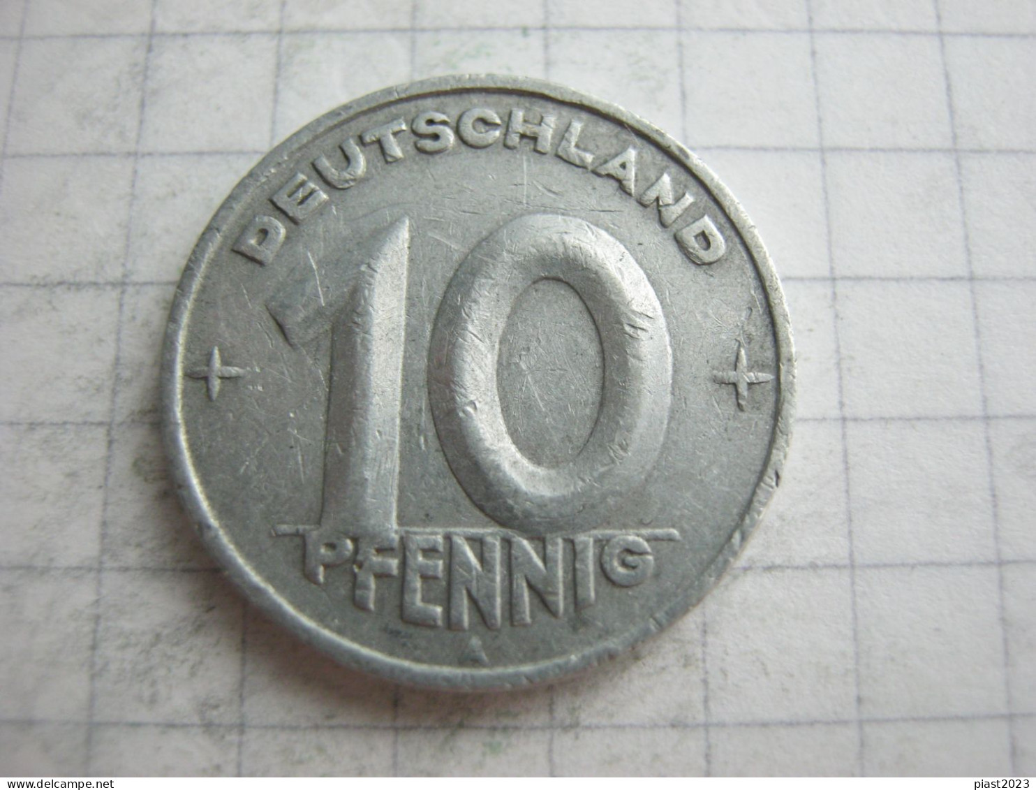 Germany DDR 10 Pfennig 1948 A - 10 Pfennig