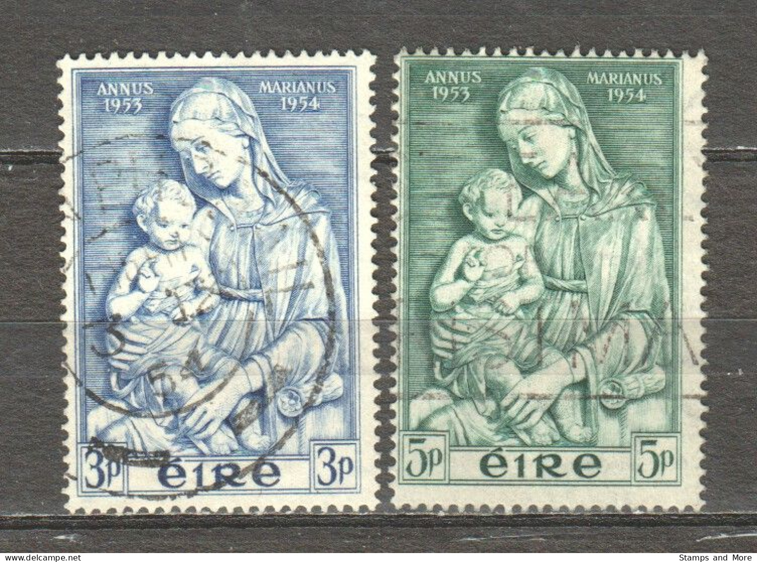 Ireland Eire 1954 Mi 120-121 Canceled (5) - Gebraucht