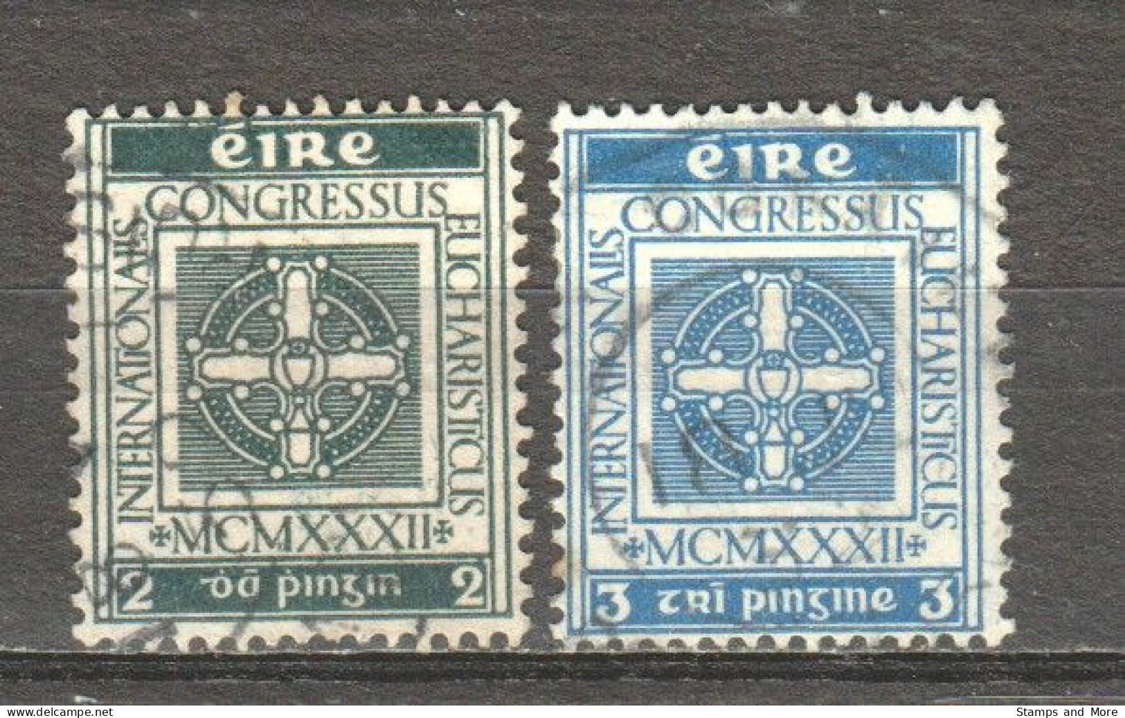 Ireland Eire 1932 Mi 57-58 Canceled - Used Stamps