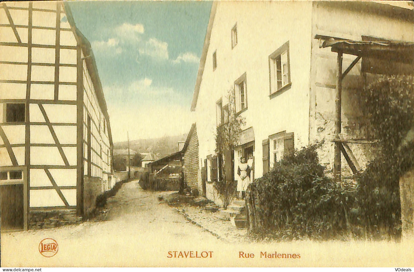 Belgique - Liège - Stavelot - Rue Marlennes - Stavelot