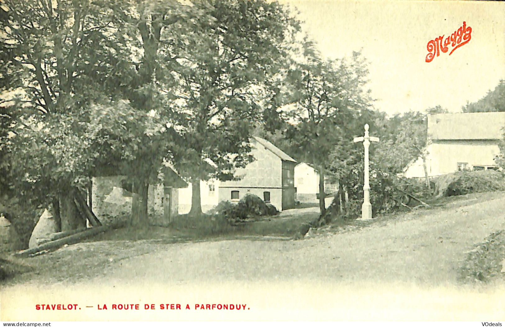 Belgique - Liège - Stavelot - La Route De Ster A Parfonduy - Stavelot