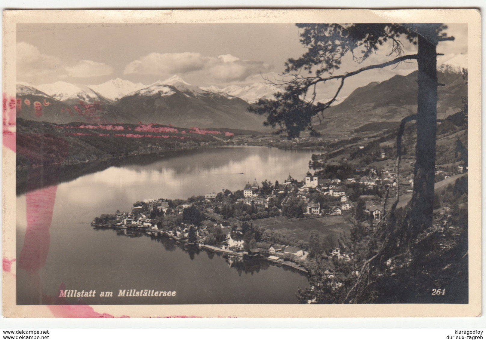 Millstatt Old Postcard Travelled 1936 B181115 - Millstatt