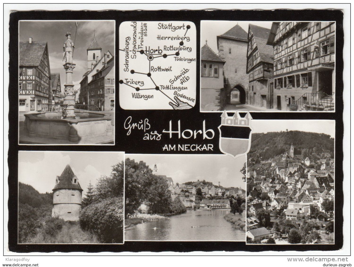 Horb Old Postcard Not Travelled Bb160324 - Horb