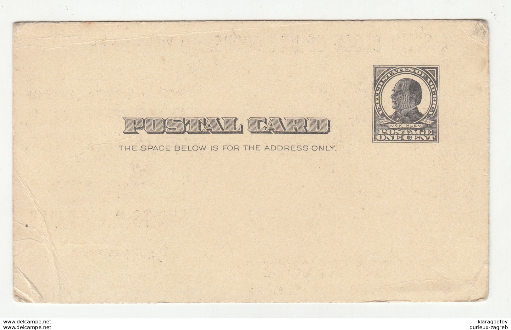 Rice-Stix Dry Goods Co, St. Louis Preprinted Postal Stationery Postcard B190701 - 1901-20