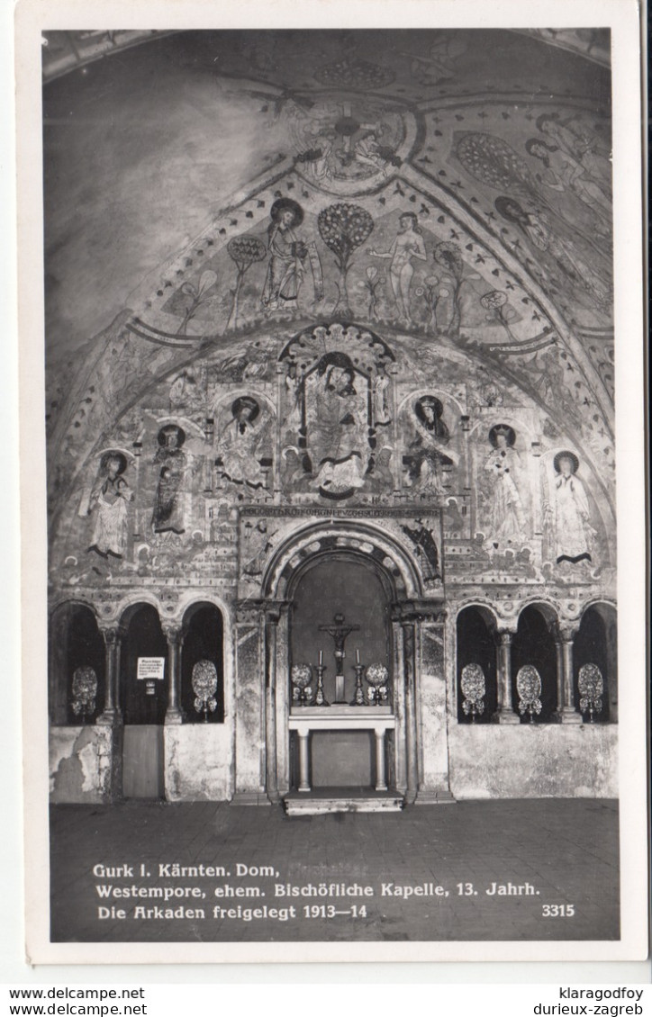 Gurk Cathedral Old Postcard Unused B181015 - Gurk