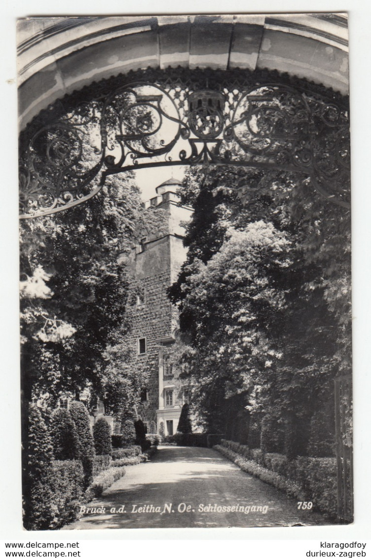 Bruck An Der Leitha Old Postcard Travelled 1967 B180920 - Bruck An Der Leitha