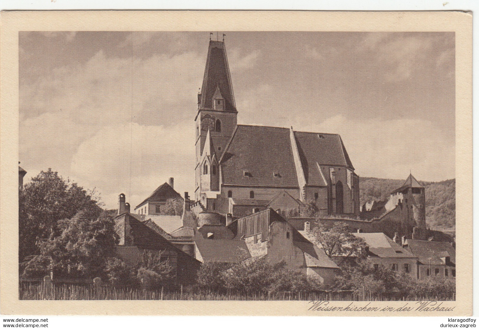 Weißenkirchen In Der Wachau Old Postcard Unused B170720 - Wachau