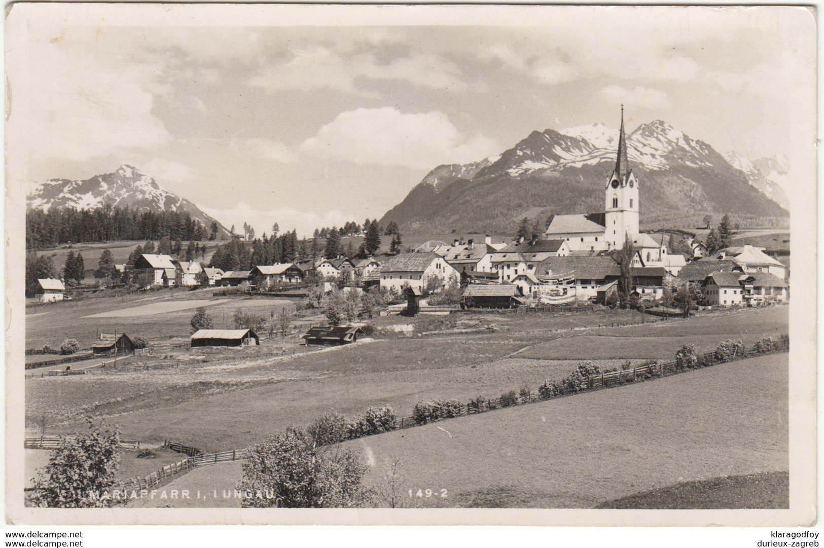 Mariapfarr Old Postcard Unused B170720 - Mariapfarr