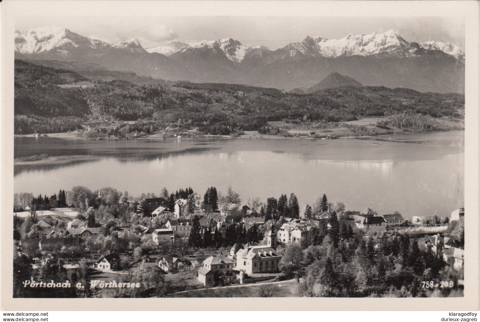 Pörtschach Am Wörthersee Old Postcard Unused B170620 - Pörtschach