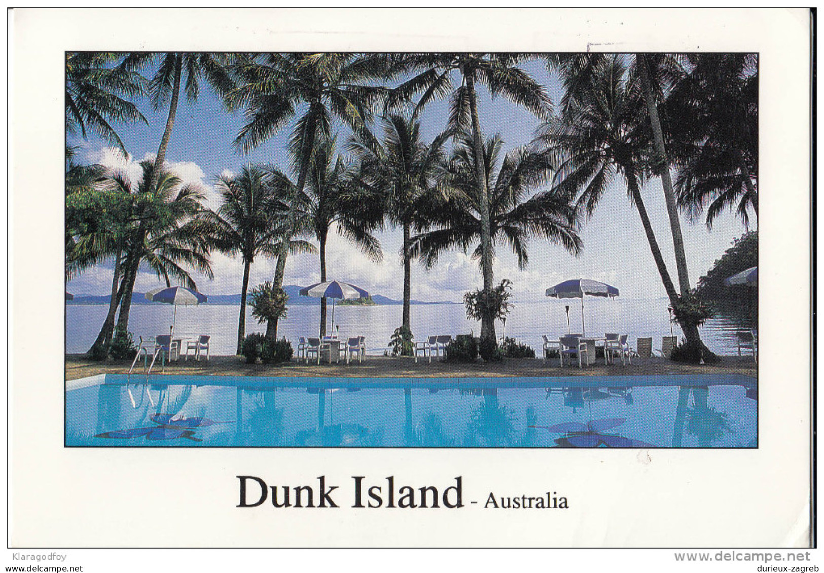 Dunk Island Old Postcard Travelled 1994 Bb151030 - Autres & Non Classés