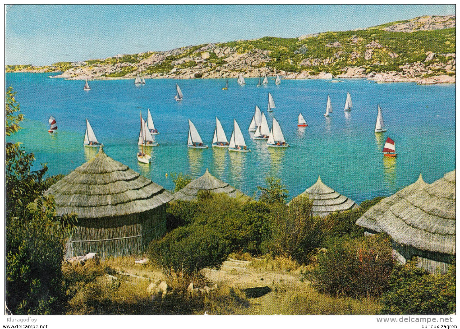 Maddalena Archipelago Old Postcard Travelled 1981 Bb151030 - Olbia