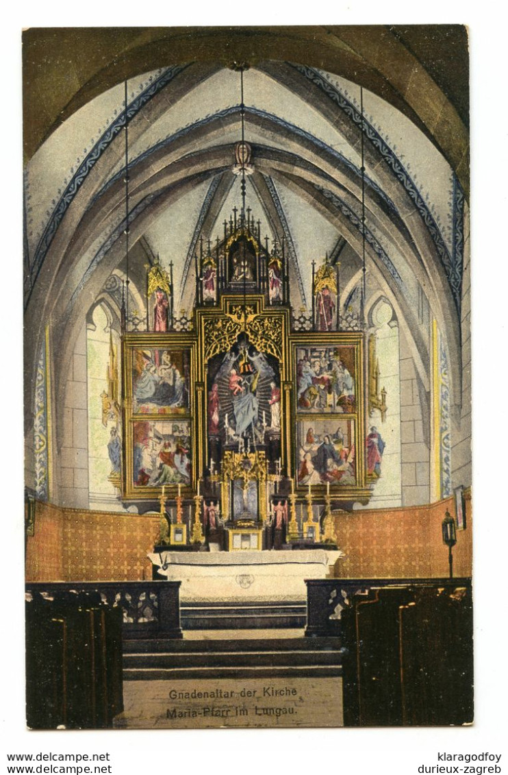 Mariapfarr Im Lungau, Gnadenaltar Der Kirche Old Postcard Unused B200801 - Mariapfarr