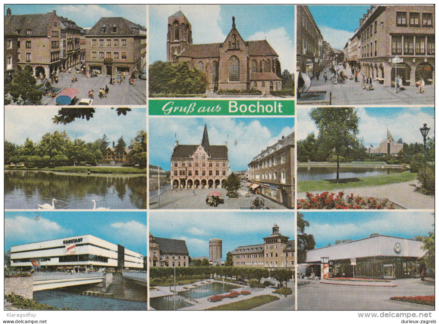 Bocholt Old Postcard Unused Bb180103 - Bocholt