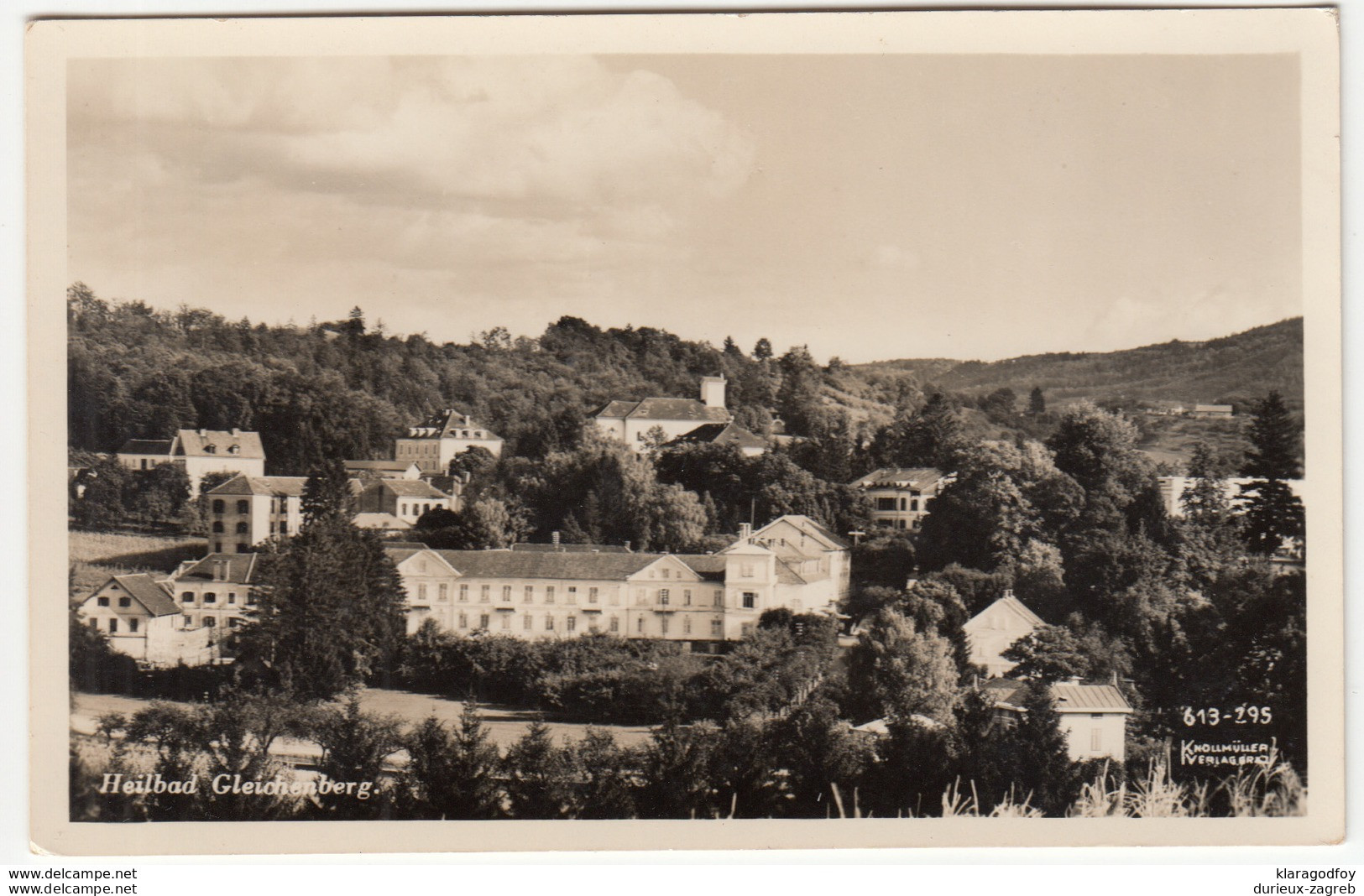 Bad Gleichenberg Old Postcard Unused B170605 - Bad Gleichenberg