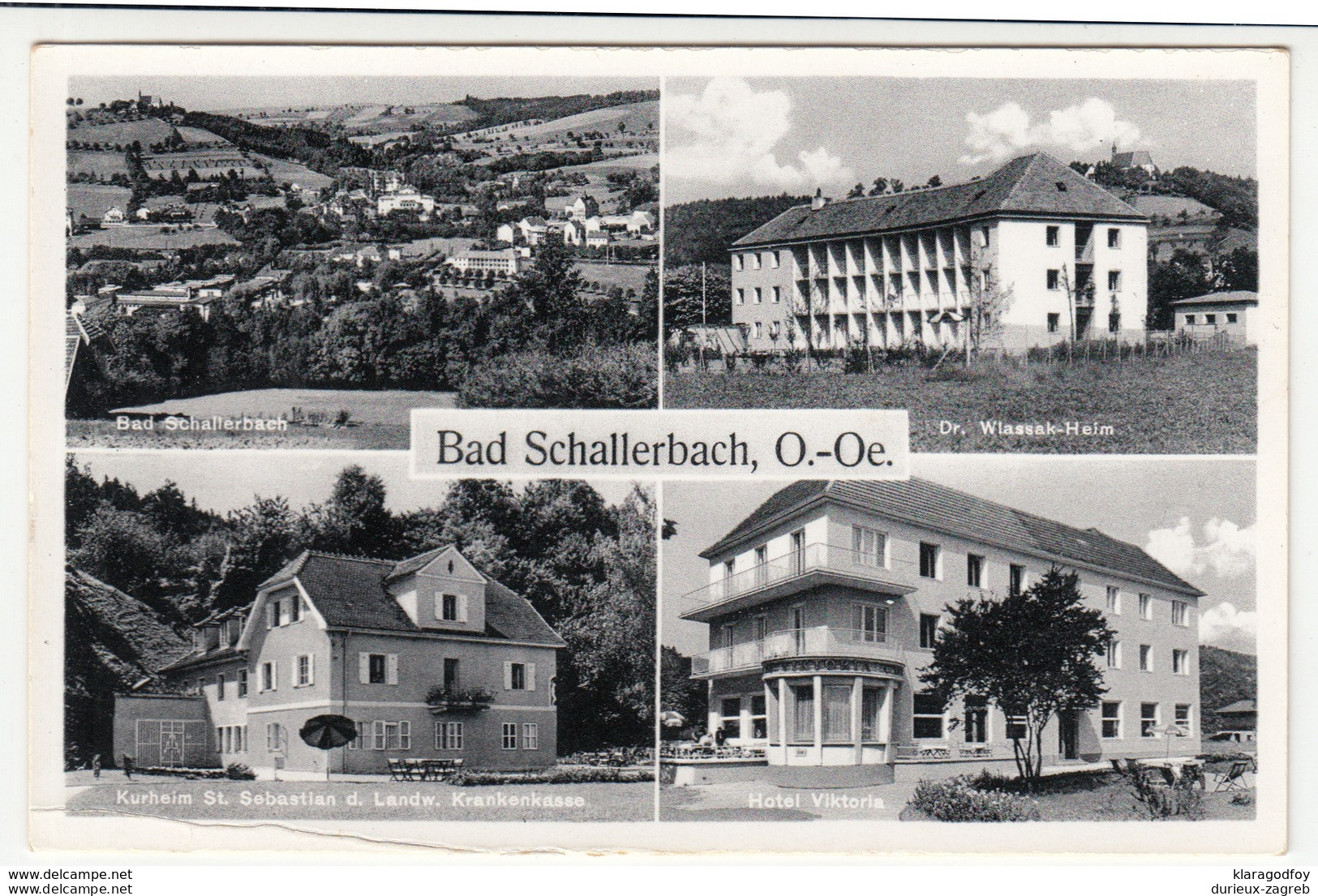 Bad Schallerbach Old Postcard Unused B170605 - Bad Schallerbach