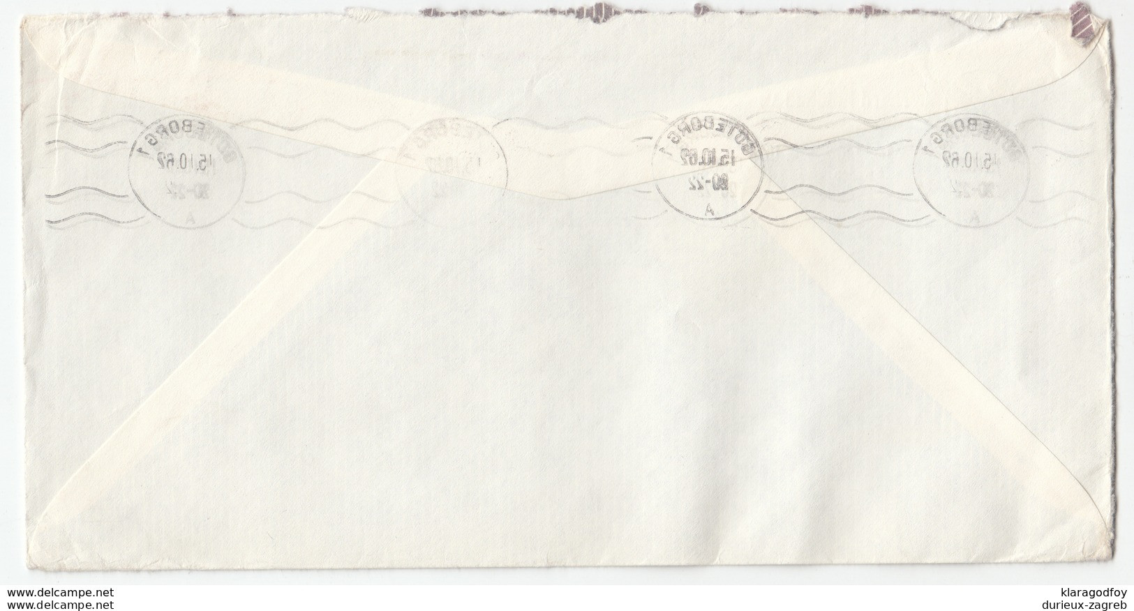 Sweden, Gerhard Rohland AB Company THREE Letter Covers Airmail Travelled 1962 Göteborg Pmk B170429 - Lettres & Documents