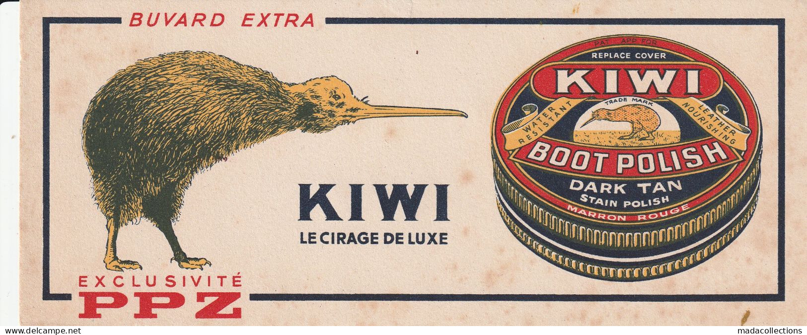 Buvard - Cirage KIWI - Chaussures