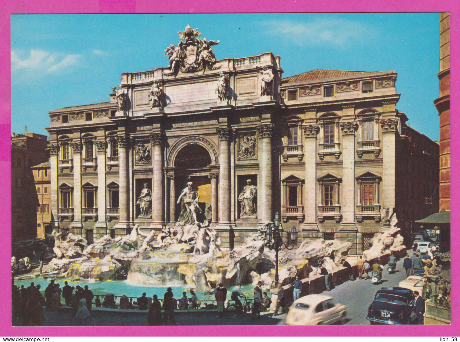 298114 / Italy  Roma (Rome) - Fountana Di Trevi , The Fountain Of Trevi ,Car People PC 231 Italia Italie Italien Italie - Fontana Di Trevi